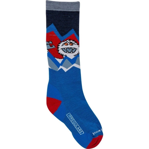 2 prs. Smartwool Sz. L Kids Wintersport Socks - Picture 2 of 4